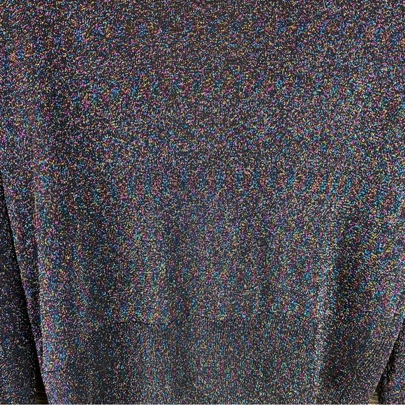 Leith Shimmer Sparkle Cardigan EUC Size L - Picture 8 of 9
